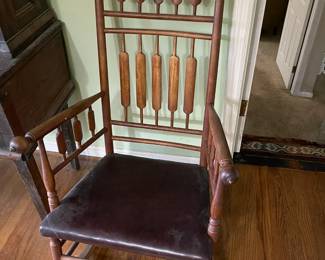 Vintage Pennsylvania Dutch Rocking Chair