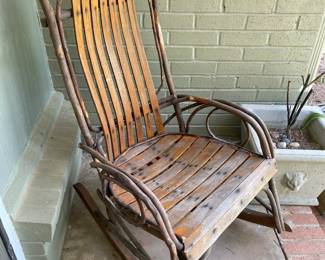 Antique Bentwood Rocker