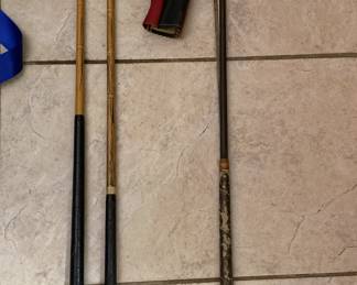 Vintage golf clubs