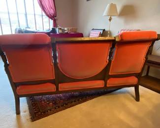 This couch is out of the Nash Family home on Samuels Avenue in Fort Worth