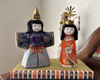 Japanese dolls.
