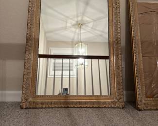 Pair of matching mirrors.