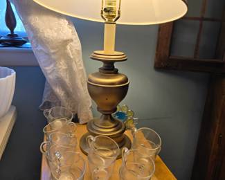 Brass lamps