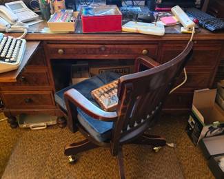 Desk and chair $50 total