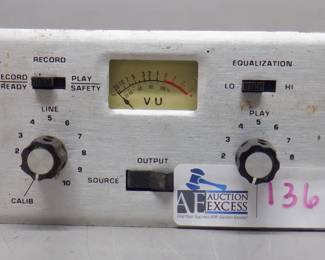 TELEX RP-85 TAPE RECORDER NO POWER CORD