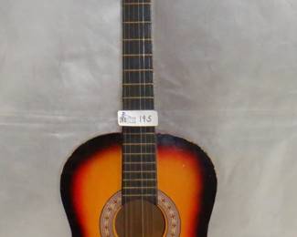 CRESCENT ACOUSTIC GUITAR