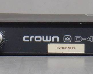 CROWN D-45 POWER AMP