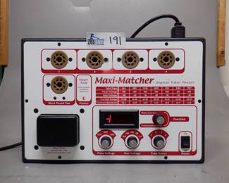 MAXI MATCHER DIGITAL TUBE TESTER