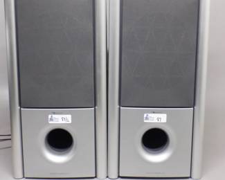 LOT OF 2 NAKAMICHI SOUNDSPACE 10 SPEAKERS