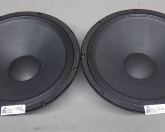 LOT OF 2 CERWIN VEGA WOOFERS 15" RECENTLY RECONED