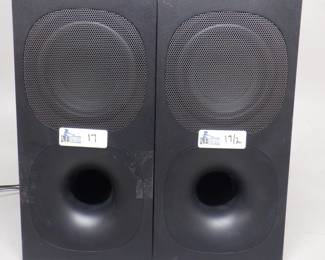 LOT OF 2 SONY SA-WSC40 SPEAKERS