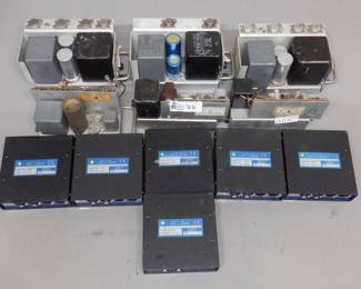 2 BINS ELECTRONICS INCLUDING ATI G200, AND MORE