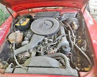 V-8 Engine, Mercedes