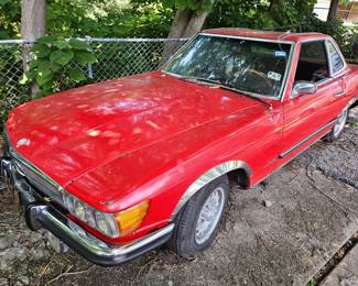 "Barn-Find" 1973 Mercedes Benz--Project or Parts Car, With Title