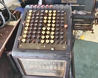 Vintage "Burroughs" Adding Machine