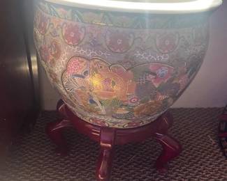 Antique Chinese porcelain Fishbowl