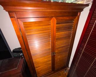 wardrobe with tv space inside