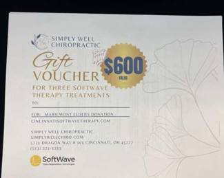 Simply Well Chiropractic Gift Voucher