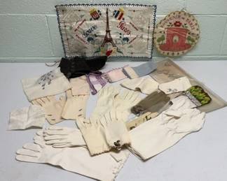 MCM Souvenirs de Paris Plus Gloves  Hankies