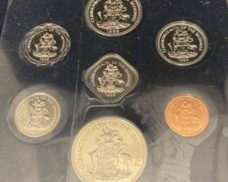 1989 Bahamas Proof Set