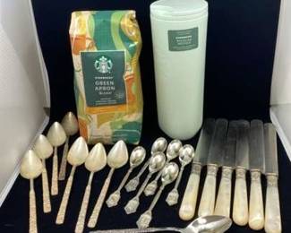Starbucks Plus Spoons And Knives