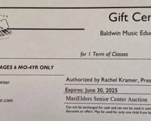 Baldwin Music Education Center 1 Term Of Classes