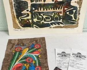 Mexican Folk Art Painting Gift Cards