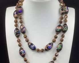 Vintage Venetian Italian Millefiori Necklace 