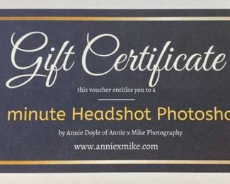 45 Minute Headshot Photoshoot 