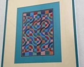 Alice Woodrome Quilted Serigraph