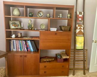 MCM bookcase/desk