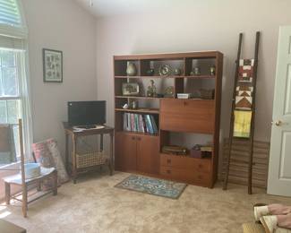 MCM bookcase/ desk
