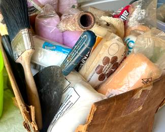 Paint brushes, rollers, roller replacements