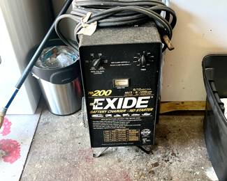 Exide Battery Charger and starter 70-200