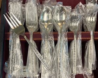Oxford Hall Stainless Flatware Set 