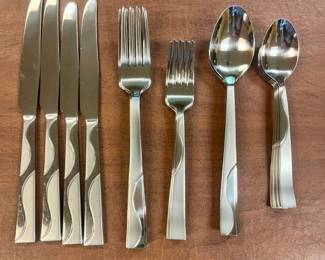 Cambridge Maren Frost 20-pc. Flatware Set