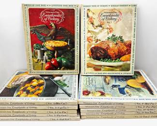 Set Of 12 1966 Woman's Day Encyclopedia Of Cookery Cook Books
Lot #: 104