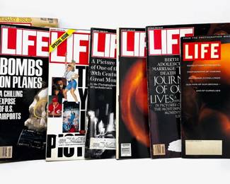 7 1980s & 1990s Life Magazines
Lot #: 28