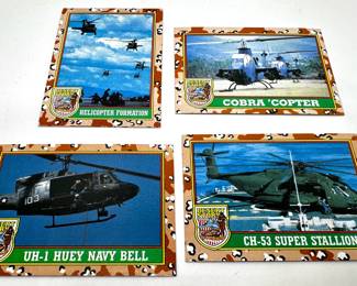 Full Set 1991 Desert Storm Trading Cards
Lot #: 83
