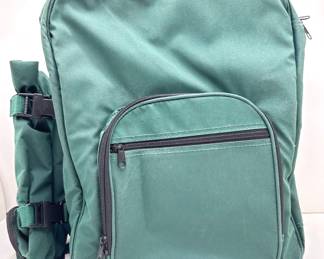 New Backpack Picnic Set With Full Service For 4
Lot #: 35