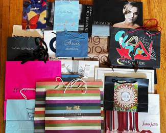 Over 20 Shopping Bags From Famous & High End New York Stores
Lot #: 137