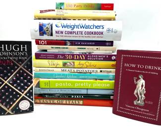 Over 15 Cookbooks & Drinking Books
Lot #: 103