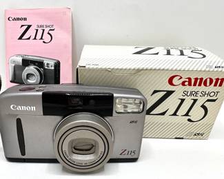 Canon Z115 Sure Shot Camera In Original Box
Lot #: 80