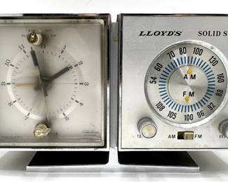 Vintage Lloyd's Solid State Radio Alarm Clock
Lot #: 94