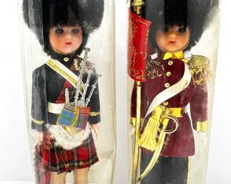 2 Vintage Soldier Dolls, Scotland
Lot #: 117