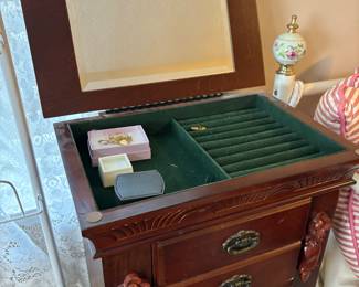 Detail of Jewelry Chest