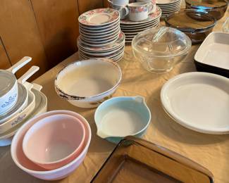 Pyrex and Corningware
