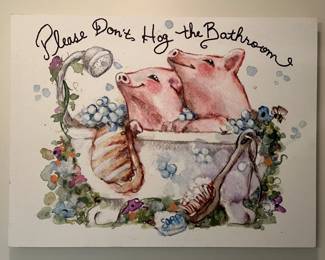 Canvas wall art