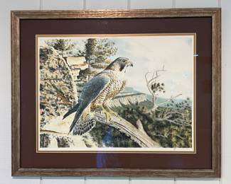 "The Sentinel" numbered and signed by Scott Woolever
