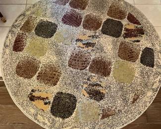 5' round area rug